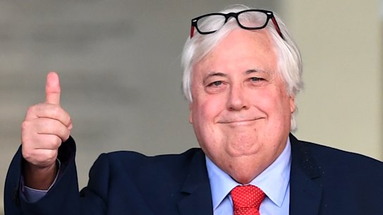 Clive Palmer. 