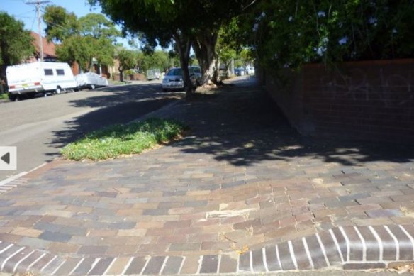 Brick paving in Hillcrest Street in Tempe is heritage listed as an example of an important local scheme to employ people during the Great Depression.