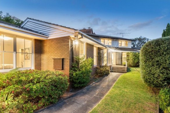 A Toorak home that sold for the suburb’s median house price of $5 million early last year.