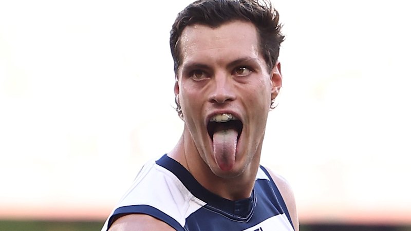 AFL Easter Monday LIVE: AFL Easter Monday LIVE: Gunston again a force in gripping Hawks-Cats clash, blockbuster finish looms