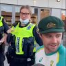 ‘Time for bed’: Police called to move on partying Australian and England cricketers