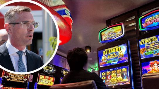 NSW Premier Dominic Perrottet says poker machine revenue is taxing “misery”