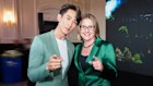 Former boy band member and RMIT student Wu Chun with Premier Jacinta Allan at the Shanghai launch of a new tourism campaign for Victoria.