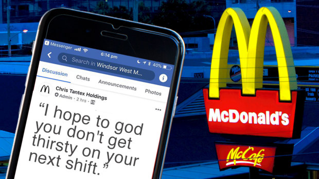 McDonald's workers have been warned they wouldn't be able to take toilet breaks if they demanded their paid rest breaks.