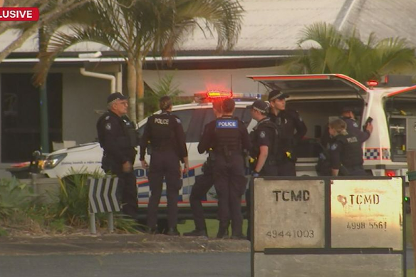 A woman was shot dead in South Mackay on Wednesday afternoon.