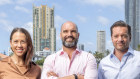 Amanda Andriano, Ryan Holsheimer and Stuart Haslam have started a new venture capital fund, called Admiralty Capital Group, on the Gold Coast.