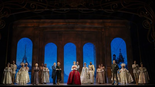 Anastasia the musical at Crown Theatre Perth on March 5.