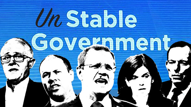 The Liberal's catch cry of a stable government is being used against it, as the party flounders towards an election. 