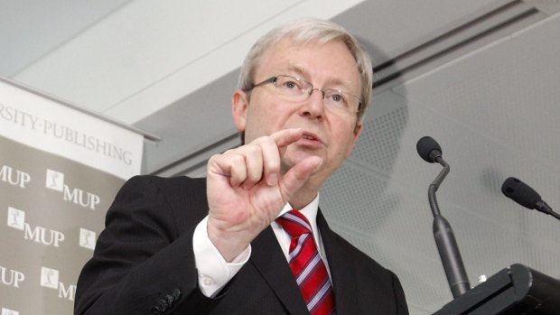 Kevin Rudd once claimed tackling climate change was the "great moral challenge".