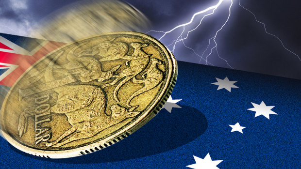 The OECD warned the Australian economy has fallen into a ''per-capita recession'' for the first time since 2006.