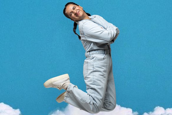 Urooj Ashfaq’s It’s Funny To Me plays at Melbourne Town Hall until April 20. 
