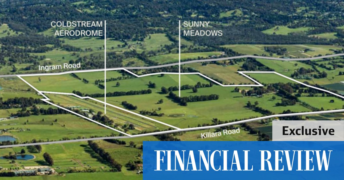 Acuity Development has $300m plan for Yarra Valley aerodrome and farm - Vimarsana News