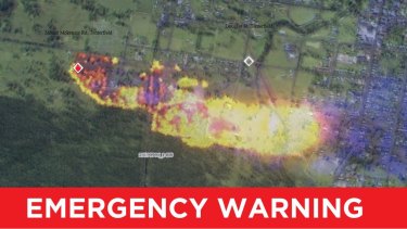 The RFS issued an emergency warning on September 6, 2019 for residents in Mount Mackenzie Road, Tenterfield. 