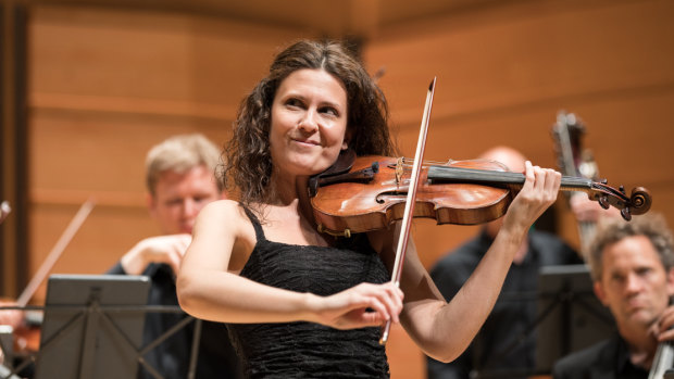 Borrani in action at Hamer Hall.