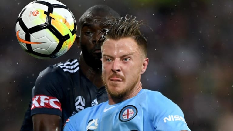 Melbourne City's new skipper Scott Jamieson.