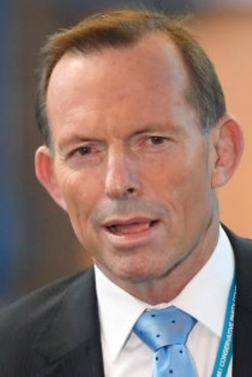 'Disgraceful behaviour': Tony Abbott.