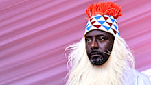 The new king of the Tooro kingdom, Edward Rukidi Kijanangoma, pictured during his coronation ceremony. He was crowned a month after the death of the kingdom’s so-called “boy king”.
