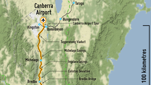 Canberra to Eden railway line study set for June completion