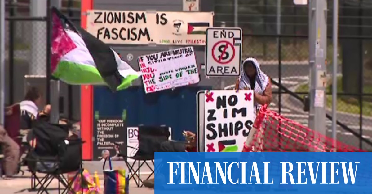 Business leaders blast pro-Palestine protests aimed at hurting economy