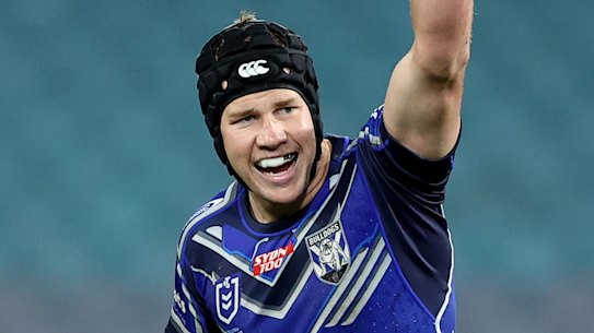 Matt Burton plans to be in blue and white for a long time.