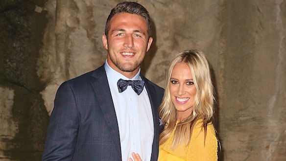 Sam and Phoebe Burgess in 2016.