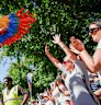 Colour and controversy as Moomba Parade marches through Melbourne