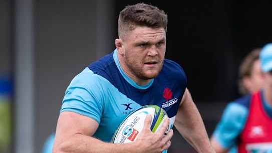 Swinton preparing for Saturday's match against the Western Force. 