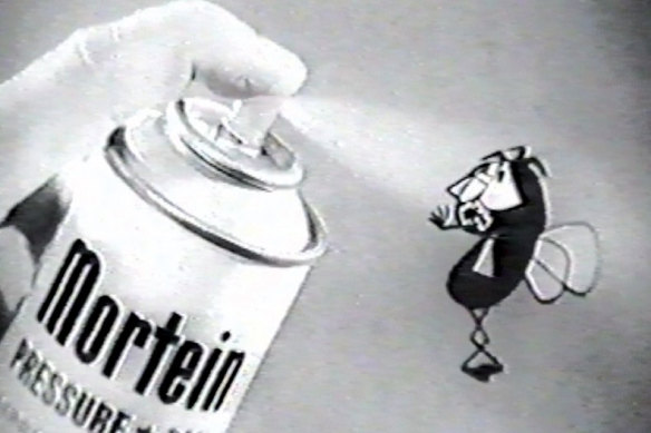  Louie The Fly from a 1960s Mortein ad. 