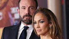 Ben Affleck and Jennifer Lopez attend a premiere for the film "This Is Me... Now: A Love Story" in Los Angeles in February.
