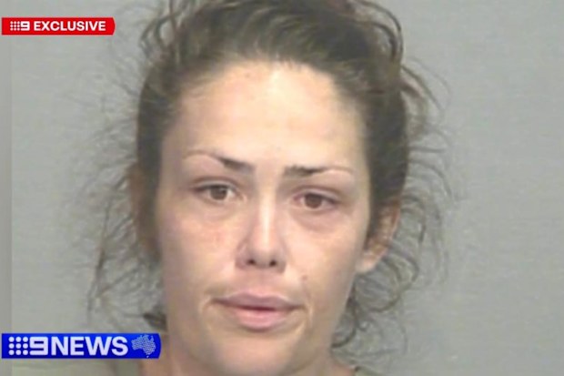 Footage shows 32-year-old Kailee Murphy sprinting from the scene of a pile-up