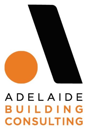 Spot the difference: Adelaide Building Consulting’s logo looks very similar to the A-League’s new logo.