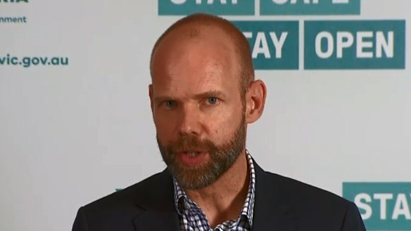 COVID-19 response commander Jeroen Weimar.