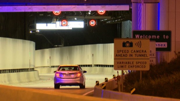 Motorists use the WestConnex M4 East tunnels soon after opening 