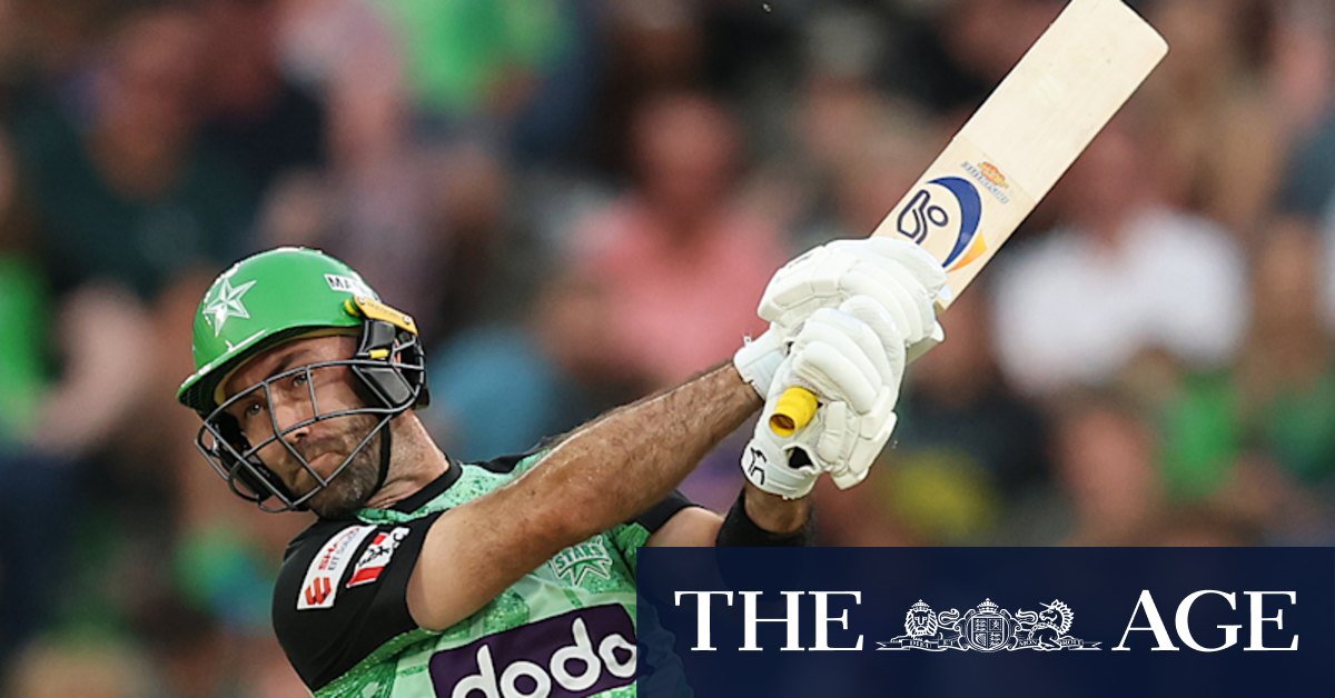 Glenn Maxwell smacks well, shooting Stars into BBL finals