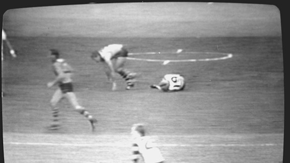 Leigh Matthews faced charges over the infamous Neville Bruns incident.