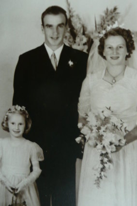 June marries Jack Alston in March 1948, with her sister Dorothy as flower girl. 