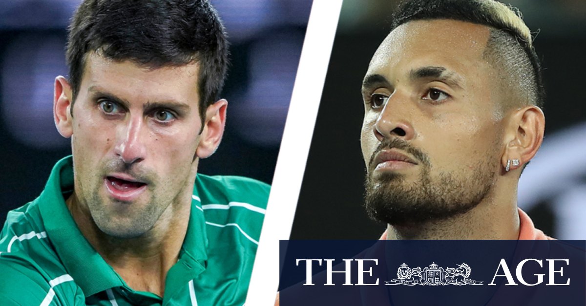 Nick Kyrgios, Rafael Nafal, Serena Williams, Novak ...