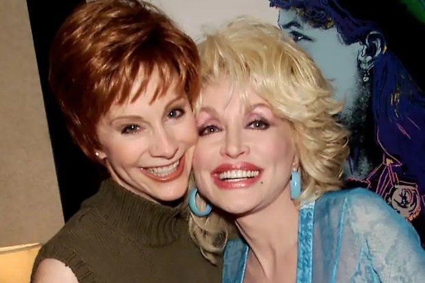 Reba McIntyre and Dolly Parton