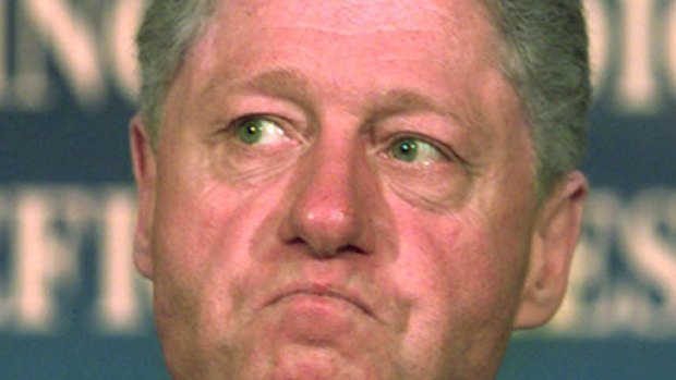 Support for Bill Clinton increased as Republicans pursued his impeachment,