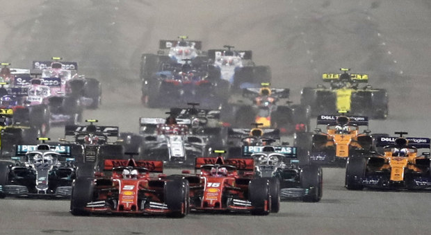 The Bahrain Formula One Grand Prix gets under way in Sakhir on Sunday.