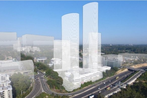 The controversial Macquarie Park 63-storey proposal by Meriton was eventually approved by the NSW Coalition state government.