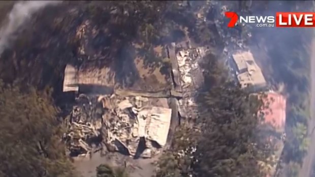 Binna Burra Lodge has been gutted by out of control bushfires.