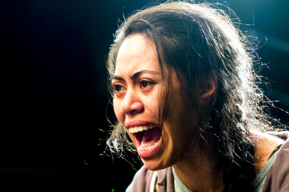 Sabryna Walters delivers a devastating monologue that reaches the heart of the play.