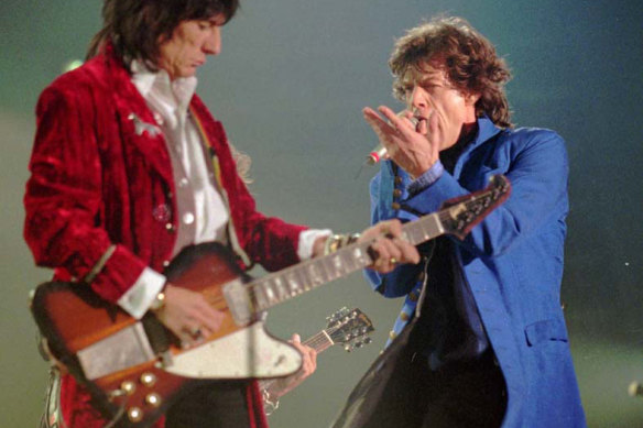 Ronnie Wood and Mick Jagger of the Rolling Stones: the evidence suggests they don’t take requests.
