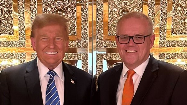God help us! Morrison cosying up to Trump is weird, but it could soon get weirder