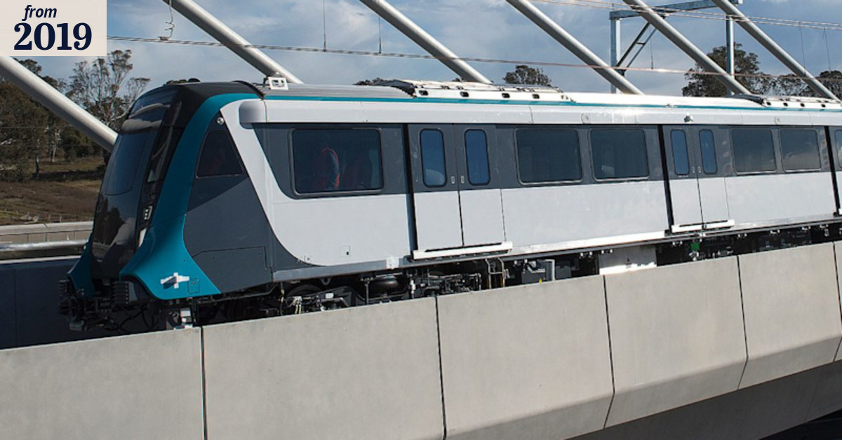 Driverless train runs full length of new Sydney line ahead of opening