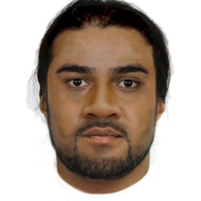 A digital composite image of a man police wish to speak to in relation to the St Albans incident.