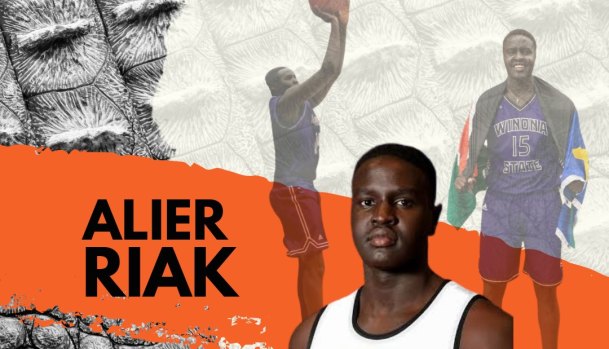 A social media slide posted by basketball team the Darwin Salties after signing Alier Riak, who died after being stabbed in Melbourne in the early hours of Sunday.
