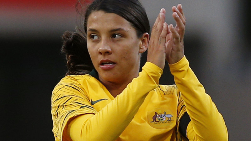 Sam Kerr set to become millionaire Matilda and face of ...