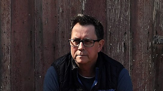 Chris McCann, a former icare official who blew the whistle on alleged wrongdoing at the agency, pictured at his home in 2020. 